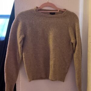 J. Crew Women's Beige Crew Neck Sweater